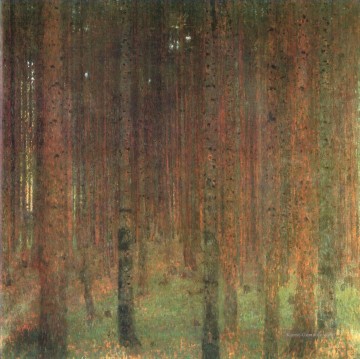 Gustave Klimt Werke - Kiefernwald II Gustav Klimt